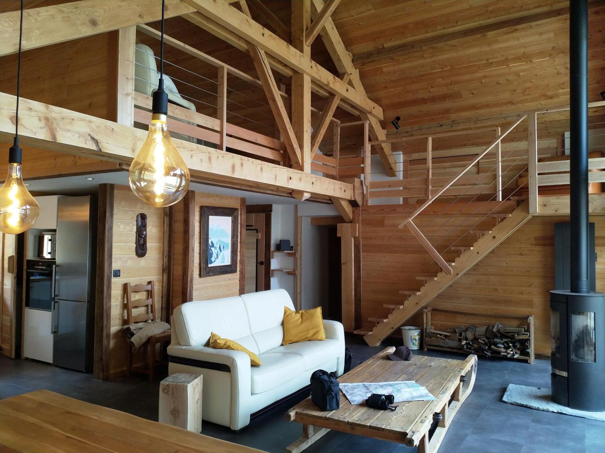 Le Grenier Du Roux Appartement Abriès Buitenkant foto