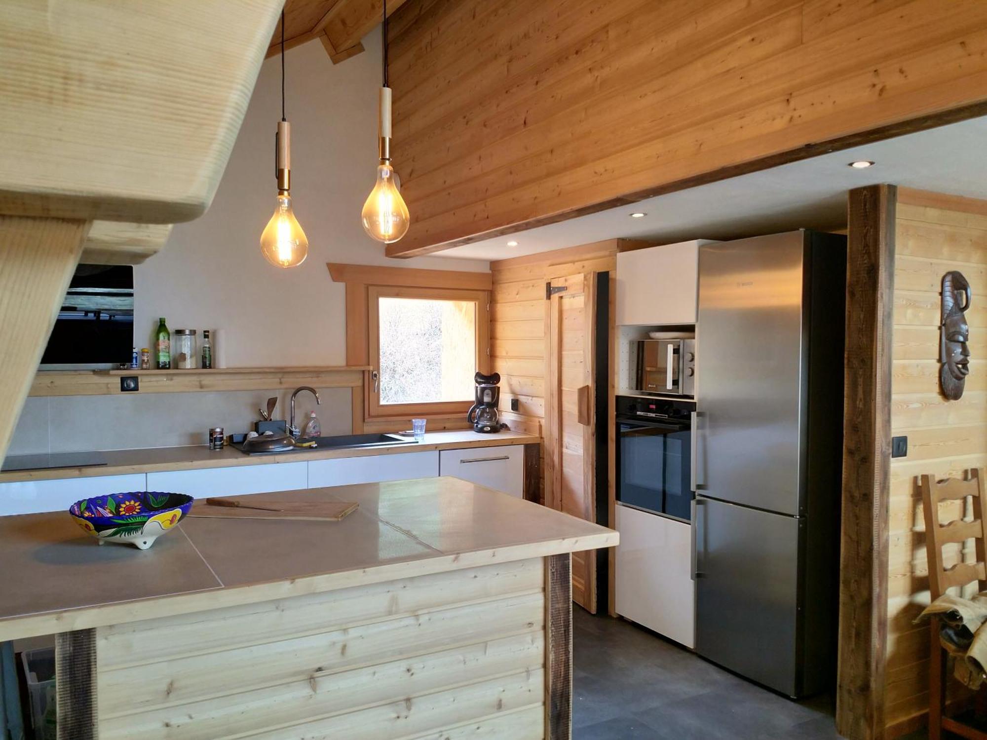 Le Grenier Du Roux Appartement Abriès Buitenkant foto